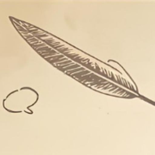 mini thoughts feather